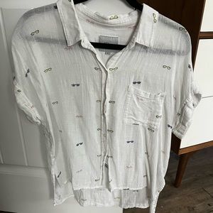 Rails Sunglasses Short Sleeve Button Down